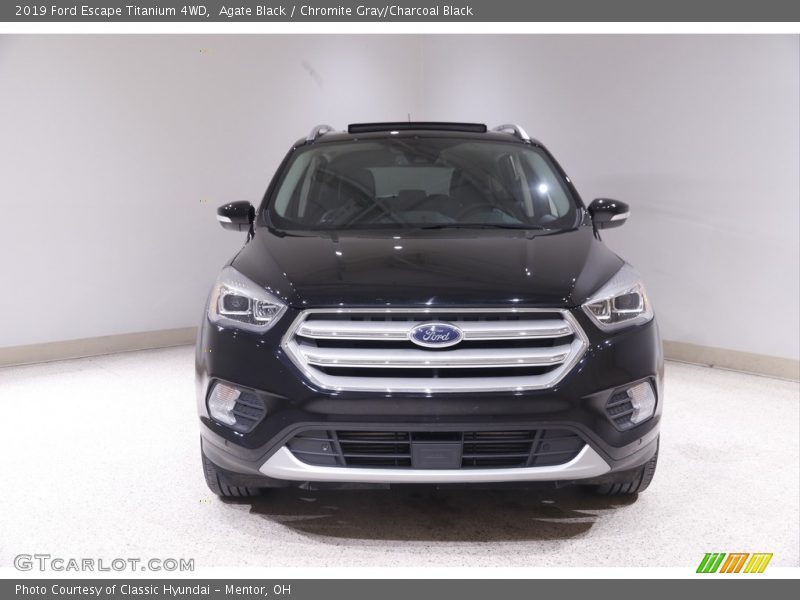 Agate Black / Chromite Gray/Charcoal Black 2019 Ford Escape Titanium 4WD