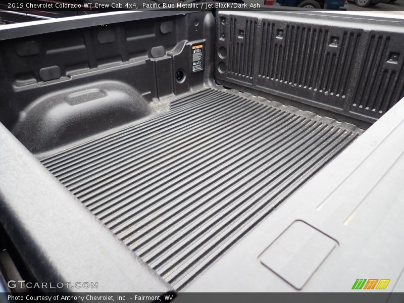 Pacific Blue Metallic / Jet Black/Dark Ash 2019 Chevrolet Colorado WT Crew Cab 4x4