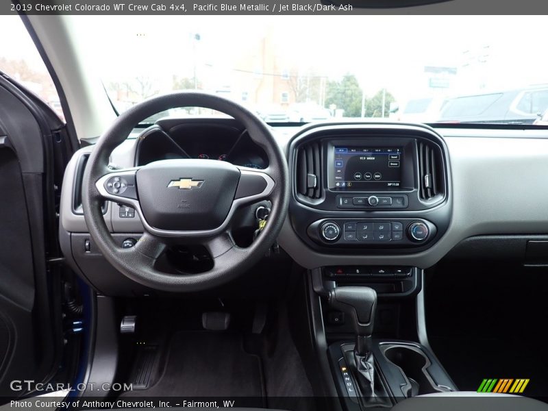 Dashboard of 2019 Colorado WT Crew Cab 4x4