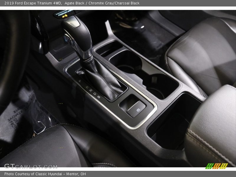 Agate Black / Chromite Gray/Charcoal Black 2019 Ford Escape Titanium 4WD
