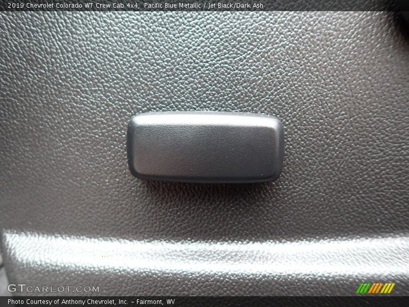 Pacific Blue Metallic / Jet Black/Dark Ash 2019 Chevrolet Colorado WT Crew Cab 4x4