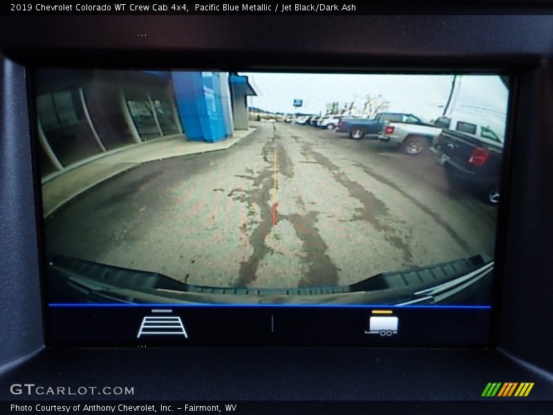 Pacific Blue Metallic / Jet Black/Dark Ash 2019 Chevrolet Colorado WT Crew Cab 4x4
