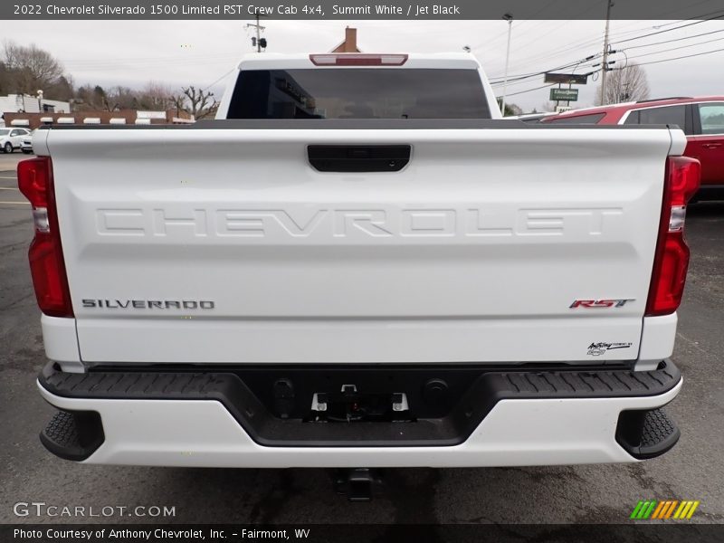 Summit White / Jet Black 2022 Chevrolet Silverado 1500 Limited RST Crew Cab 4x4