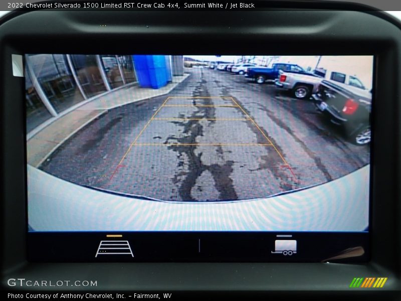 Summit White / Jet Black 2022 Chevrolet Silverado 1500 Limited RST Crew Cab 4x4