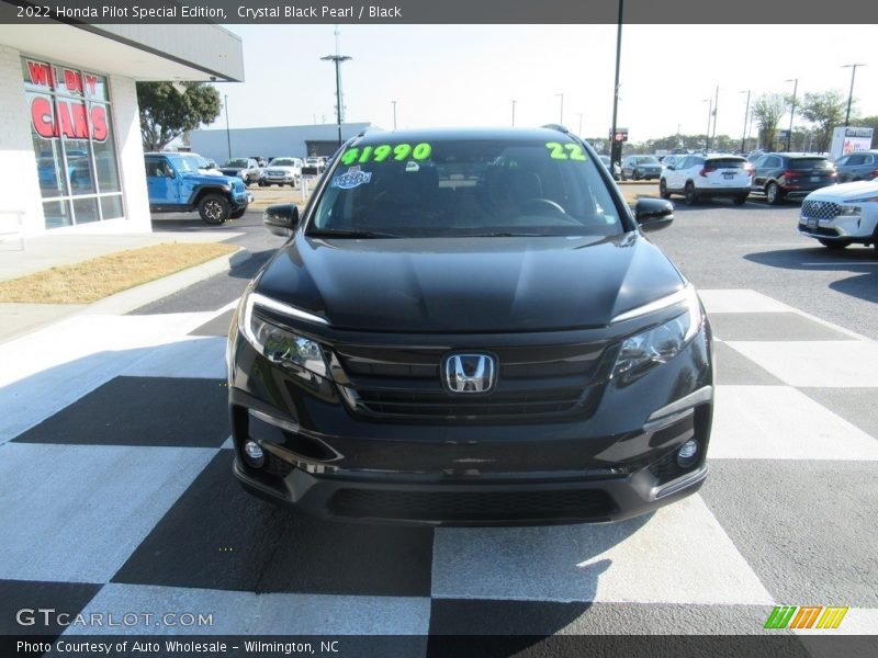 Crystal Black Pearl / Black 2022 Honda Pilot Special Edition