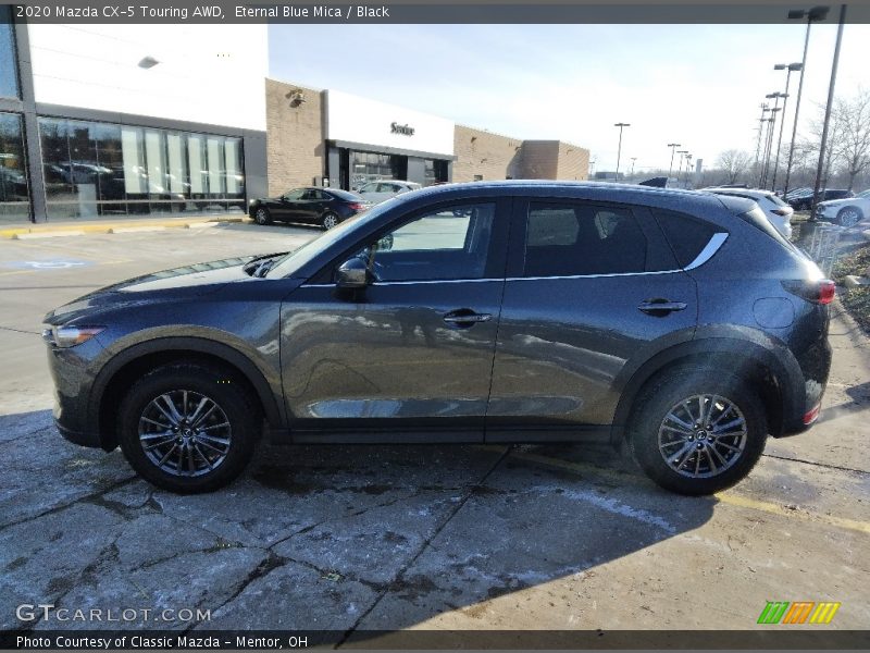 Eternal Blue Mica / Black 2020 Mazda CX-5 Touring AWD