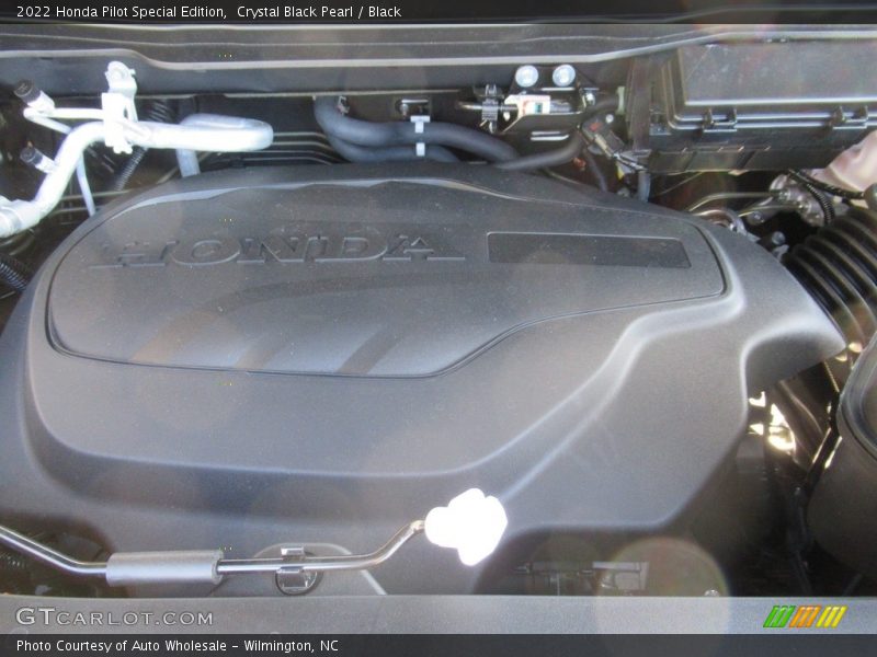 Crystal Black Pearl / Black 2022 Honda Pilot Special Edition