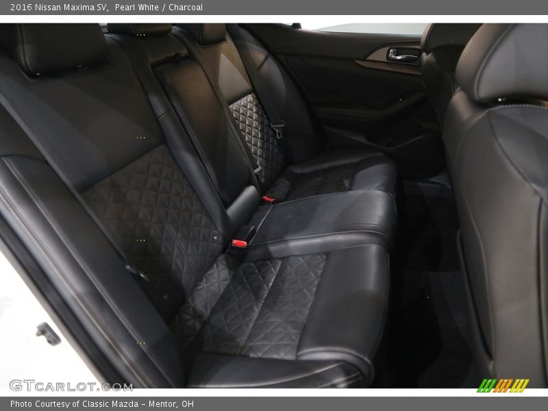 Pearl White / Charcoal 2016 Nissan Maxima SV