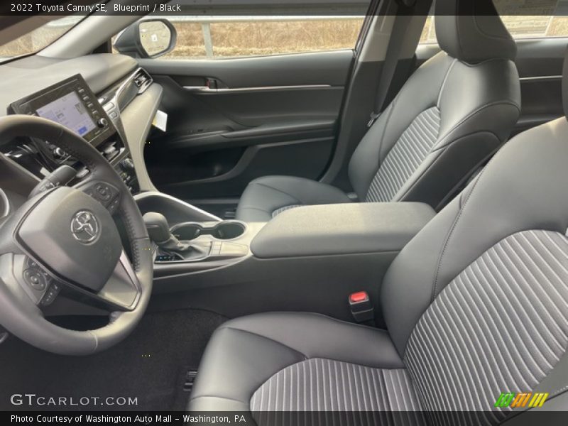 Front Seat of 2022 Camry SE