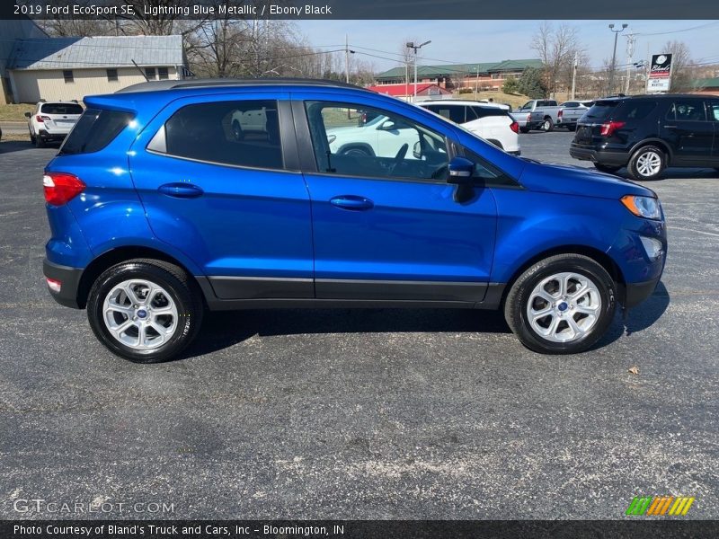 Lightning Blue Metallic / Ebony Black 2019 Ford EcoSport SE