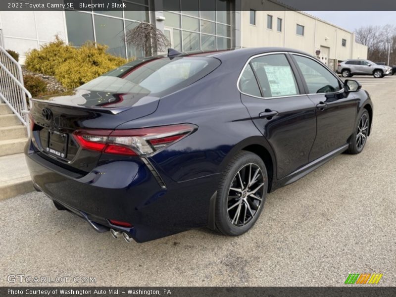 Blueprint / Black 2022 Toyota Camry SE