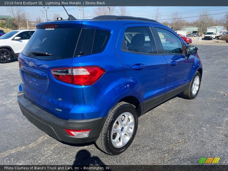 Lightning Blue Metallic / Ebony Black 2019 Ford EcoSport SE