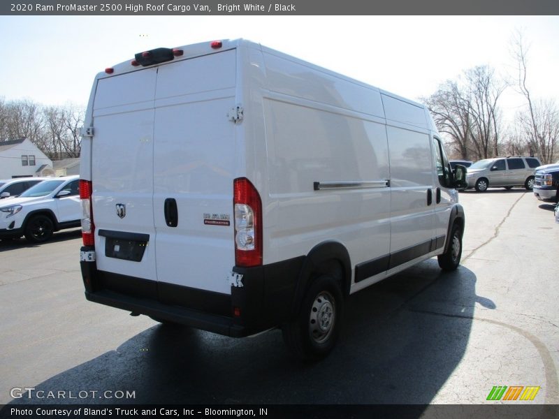 Bright White / Black 2020 Ram ProMaster 2500 High Roof Cargo Van