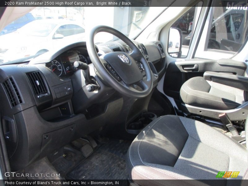 Bright White / Black 2020 Ram ProMaster 2500 High Roof Cargo Van