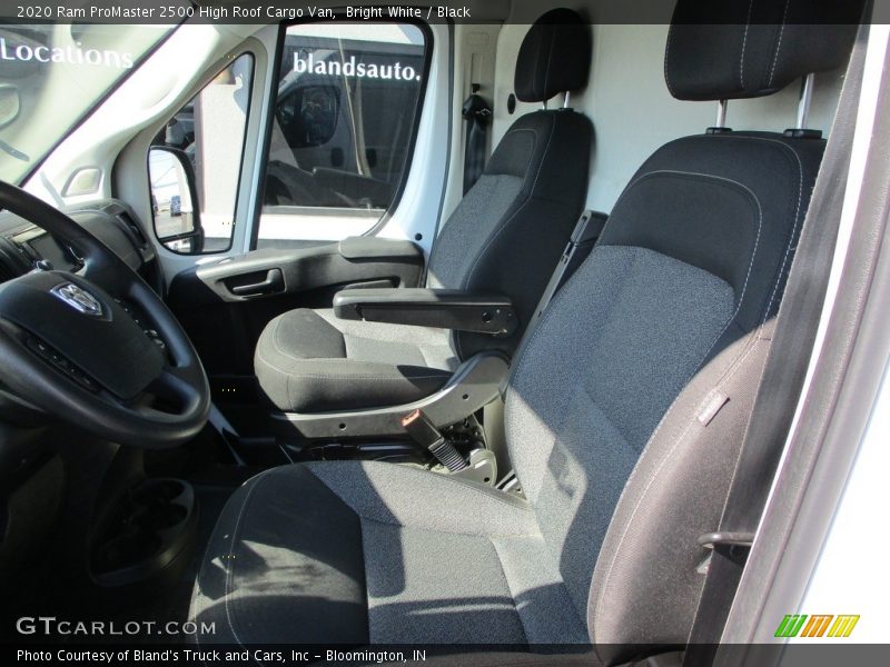 Bright White / Black 2020 Ram ProMaster 2500 High Roof Cargo Van