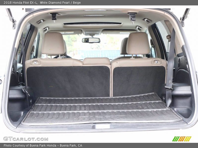 2018 Pilot EX-L Trunk