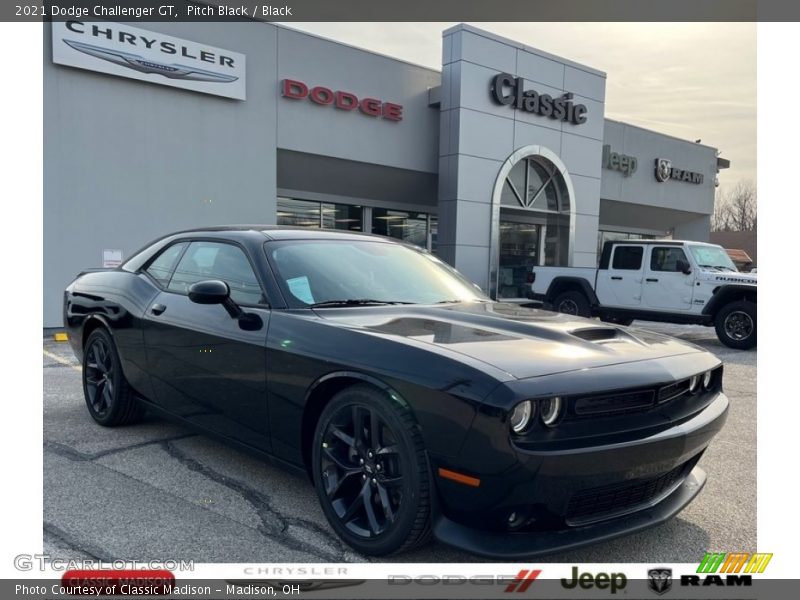 Pitch Black / Black 2021 Dodge Challenger GT