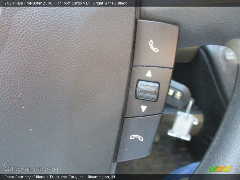 Bright White / Black 2020 Ram ProMaster 2500 High Roof Cargo Van