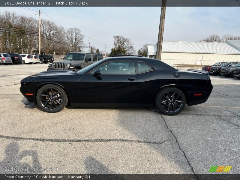 Pitch Black / Black 2021 Dodge Challenger GT