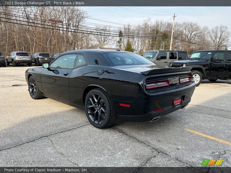 Pitch Black / Black 2021 Dodge Challenger GT