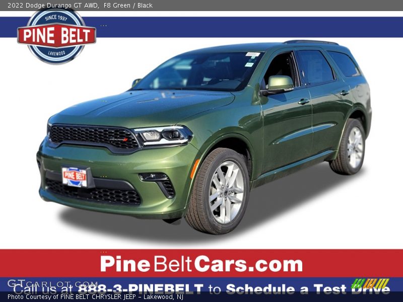 F8 Green / Black 2022 Dodge Durango GT AWD
