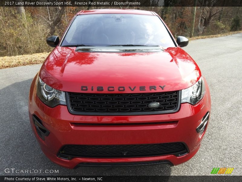 Firenze Red Metallic / Ebony/Pimento 2017 Land Rover Discovery Sport HSE