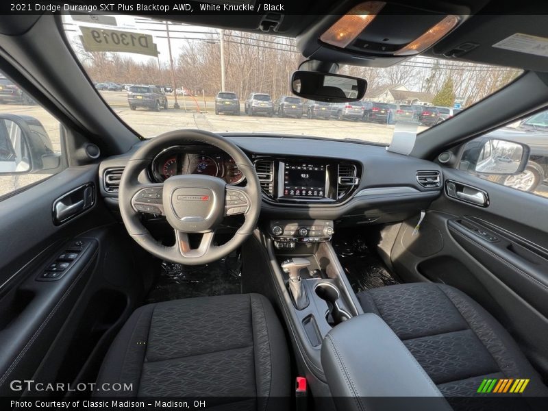 White Knuckle / Black 2021 Dodge Durango SXT Plus Blacktop AWD