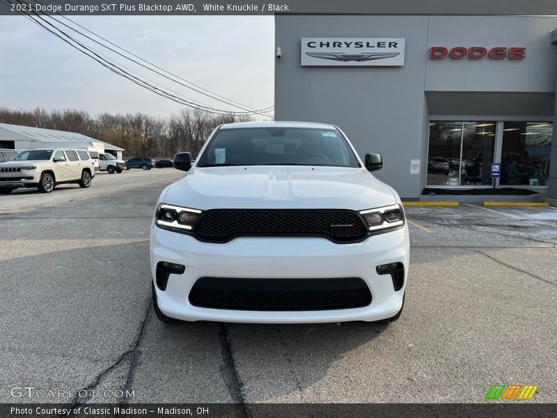 White Knuckle / Black 2021 Dodge Durango SXT Plus Blacktop AWD