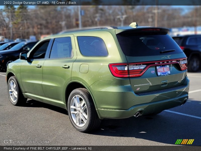 F8 Green / Black 2022 Dodge Durango GT AWD