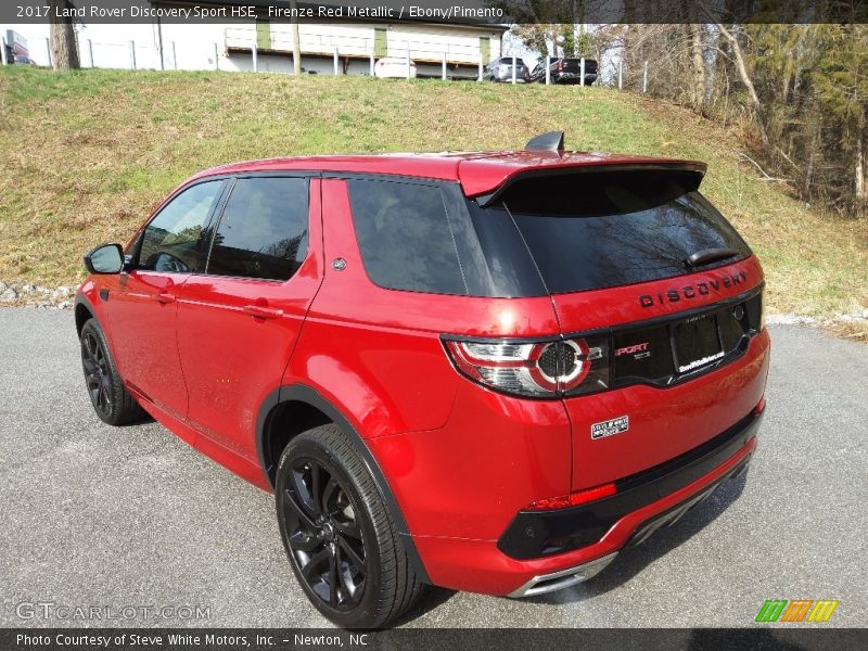 Firenze Red Metallic / Ebony/Pimento 2017 Land Rover Discovery Sport HSE