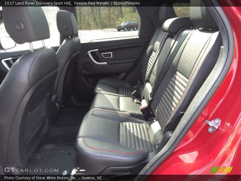 Rear Seat of 2017 Discovery Sport HSE
