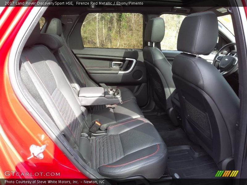 Rear Seat of 2017 Discovery Sport HSE