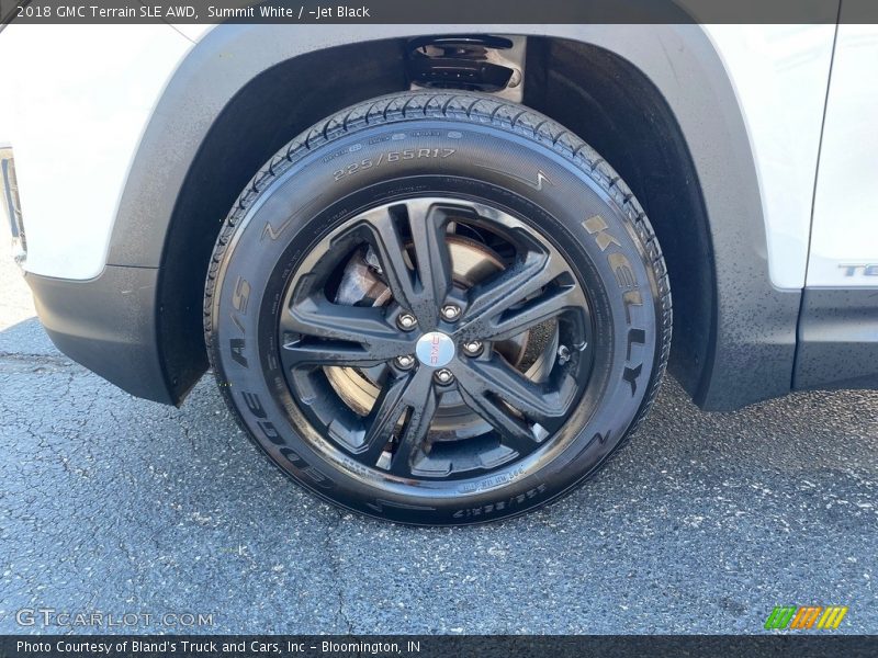 Summit White / ­Jet Black 2018 GMC Terrain SLE AWD