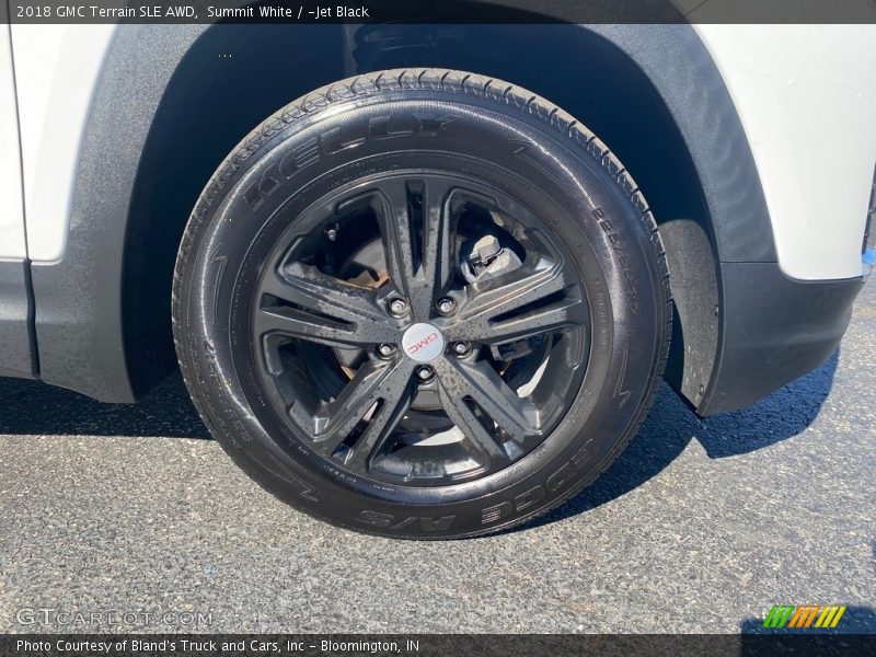 Summit White / ­Jet Black 2018 GMC Terrain SLE AWD