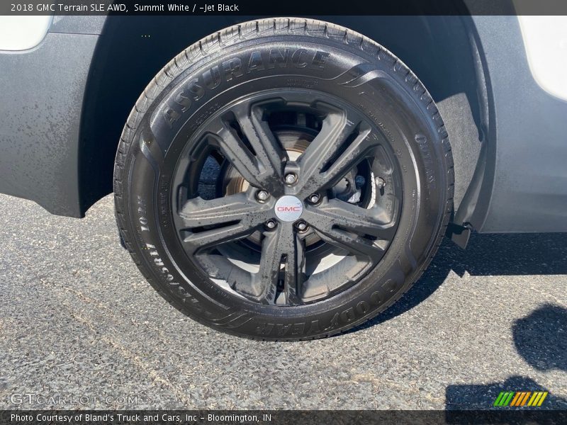 Summit White / ­Jet Black 2018 GMC Terrain SLE AWD