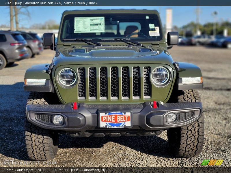 Sarge Green / Black 2022 Jeep Gladiator Rubicon 4x4