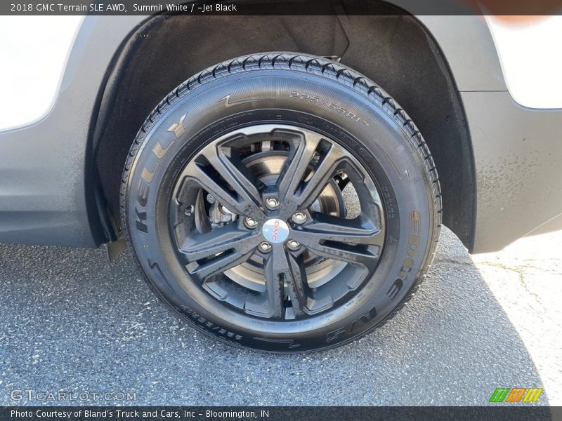 Summit White / ­Jet Black 2018 GMC Terrain SLE AWD