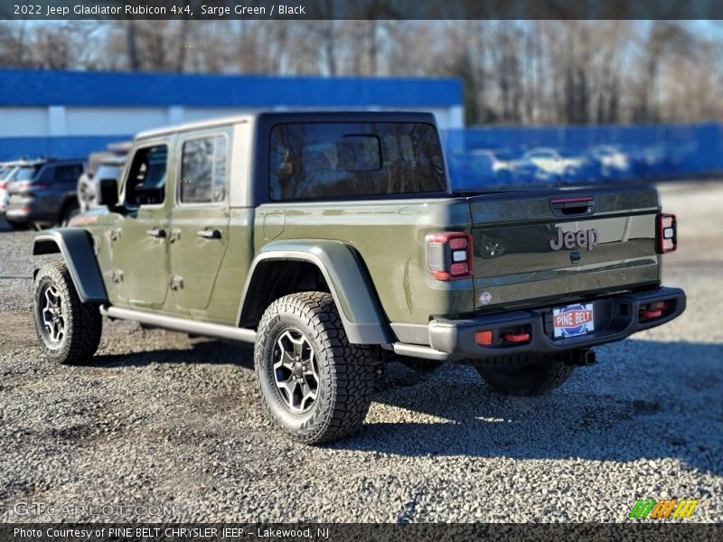 Sarge Green / Black 2022 Jeep Gladiator Rubicon 4x4