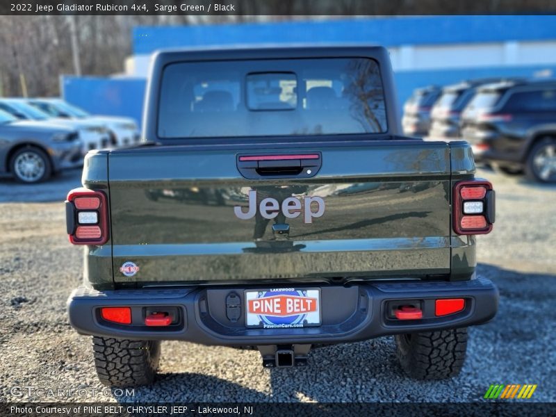 Sarge Green / Black 2022 Jeep Gladiator Rubicon 4x4