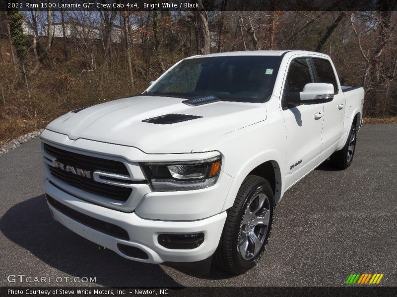 Bright White / Black 2022 Ram 1500 Laramie G/T Crew Cab 4x4