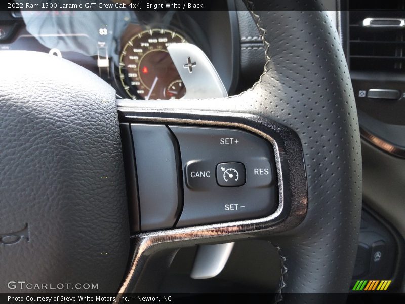  2022 1500 Laramie G/T Crew Cab 4x4 Steering Wheel