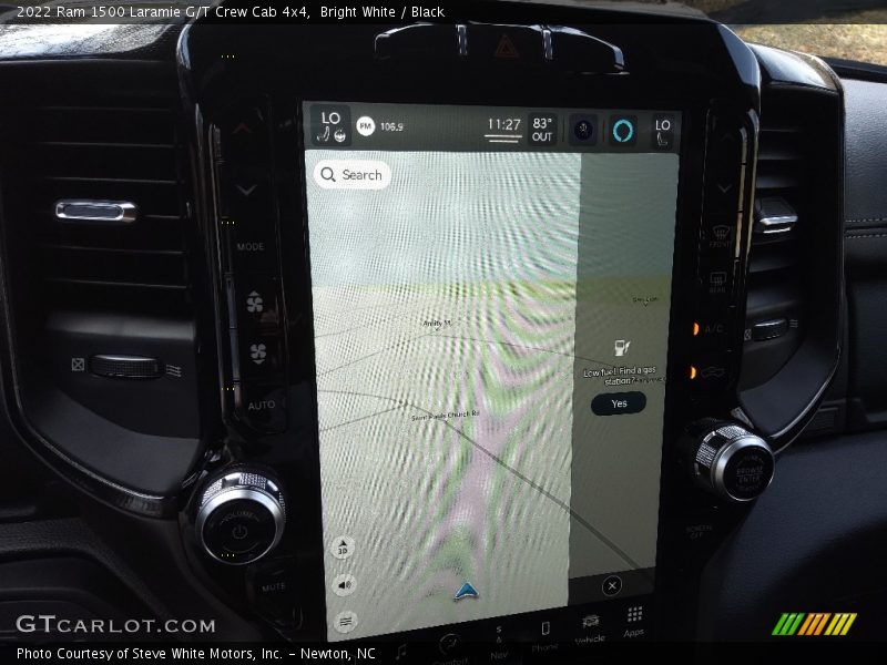Navigation of 2022 1500 Laramie G/T Crew Cab 4x4