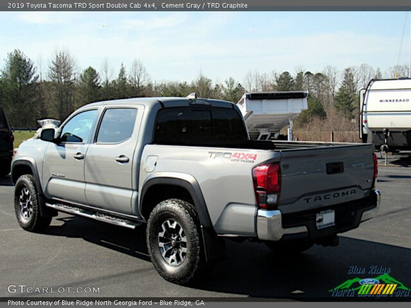 Cement Gray / TRD Graphite 2019 Toyota Tacoma TRD Sport Double Cab 4x4