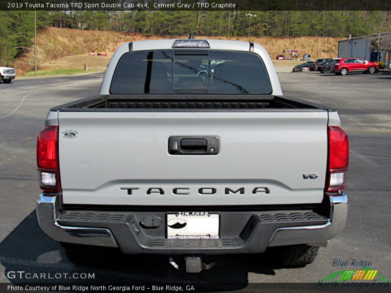 Cement Gray / TRD Graphite 2019 Toyota Tacoma TRD Sport Double Cab 4x4
