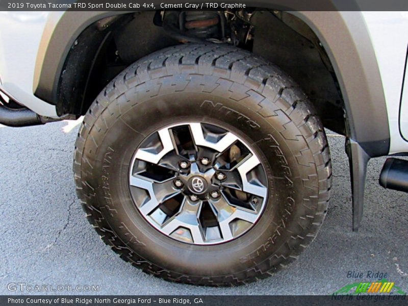 Cement Gray / TRD Graphite 2019 Toyota Tacoma TRD Sport Double Cab 4x4