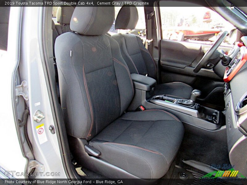 Cement Gray / TRD Graphite 2019 Toyota Tacoma TRD Sport Double Cab 4x4