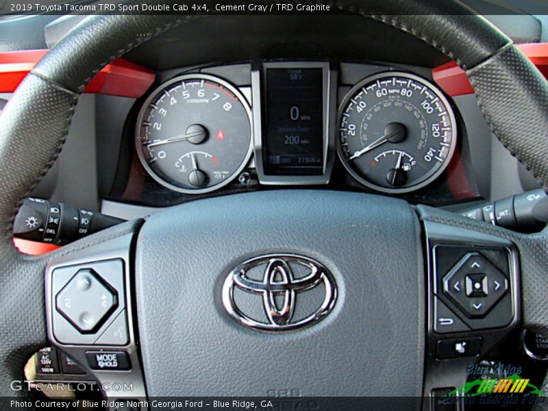 Cement Gray / TRD Graphite 2019 Toyota Tacoma TRD Sport Double Cab 4x4