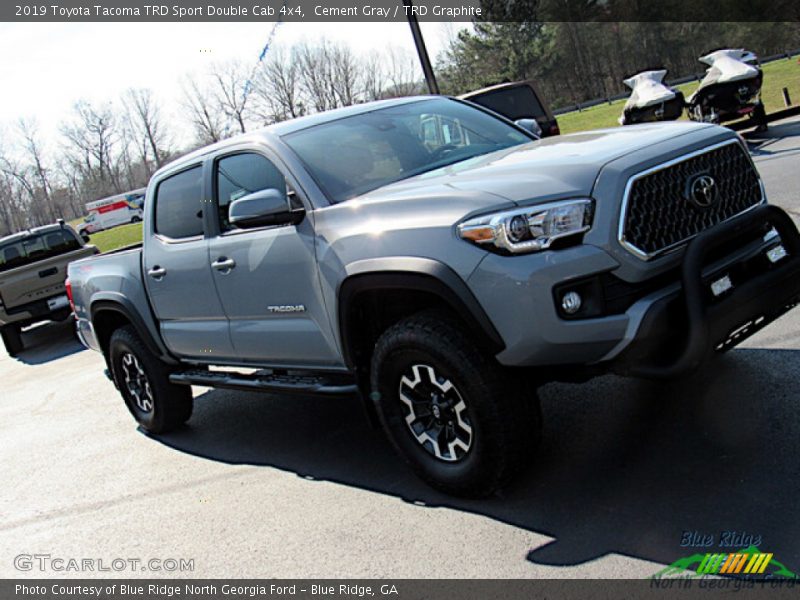 Cement Gray / TRD Graphite 2019 Toyota Tacoma TRD Sport Double Cab 4x4