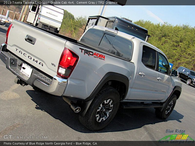 Cement Gray / TRD Graphite 2019 Toyota Tacoma TRD Sport Double Cab 4x4
