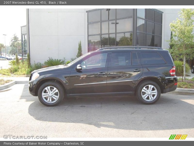 Black / Black 2007 Mercedes-Benz GL 450